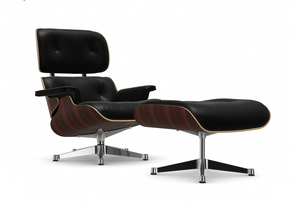 Eames Lounge Chair - Santos Palisander – Couch Potato Company